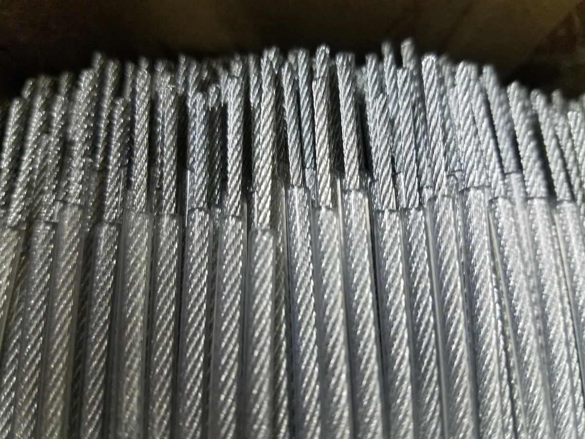 Coated cable and End Stripping